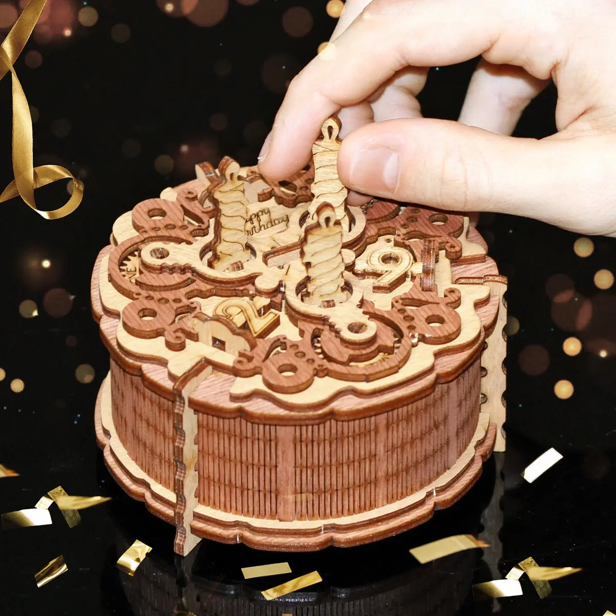 CluePuzzel - Verjaardagstaart cadeaubox