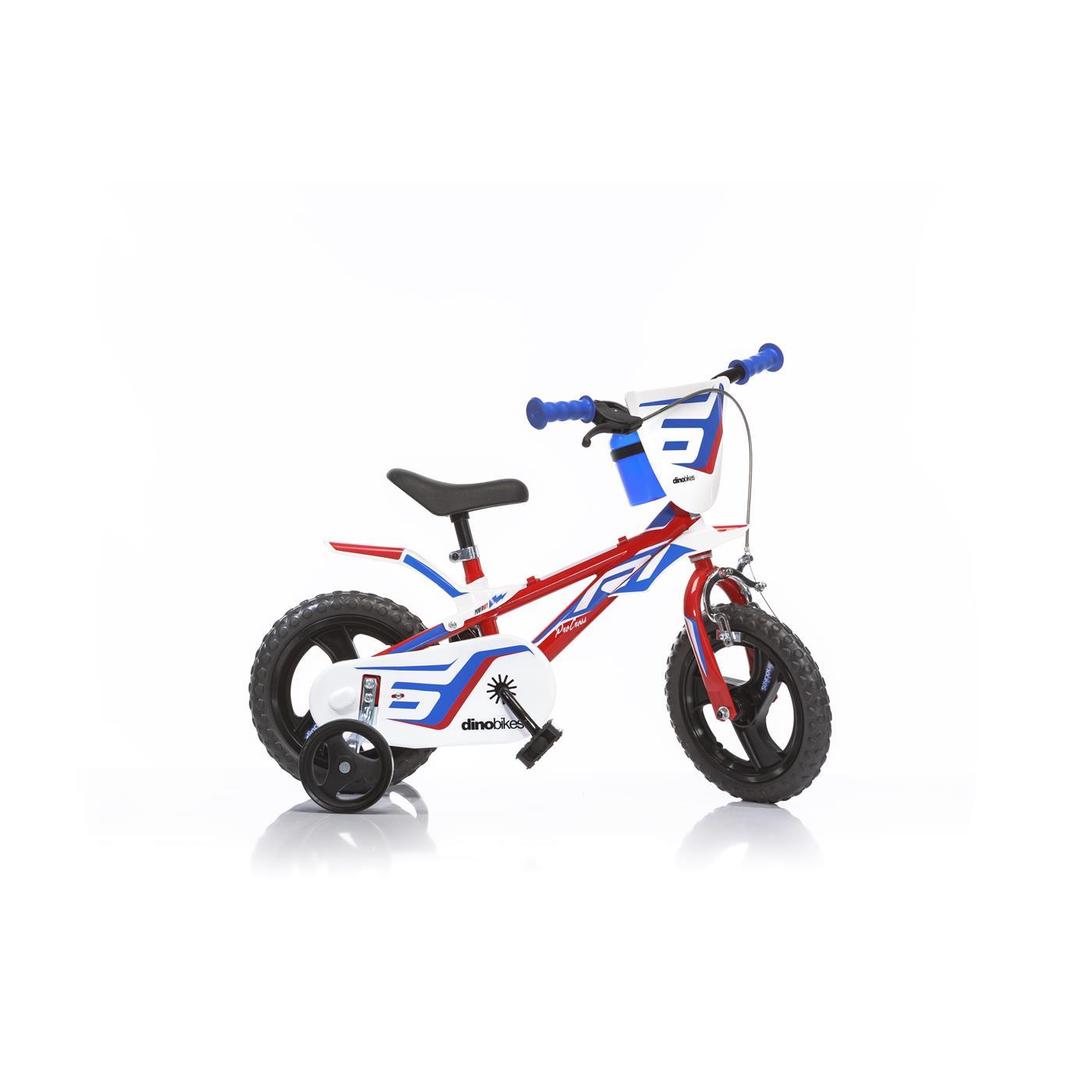 Dino Jongensfiets R1 12 Inch Rood/blauw