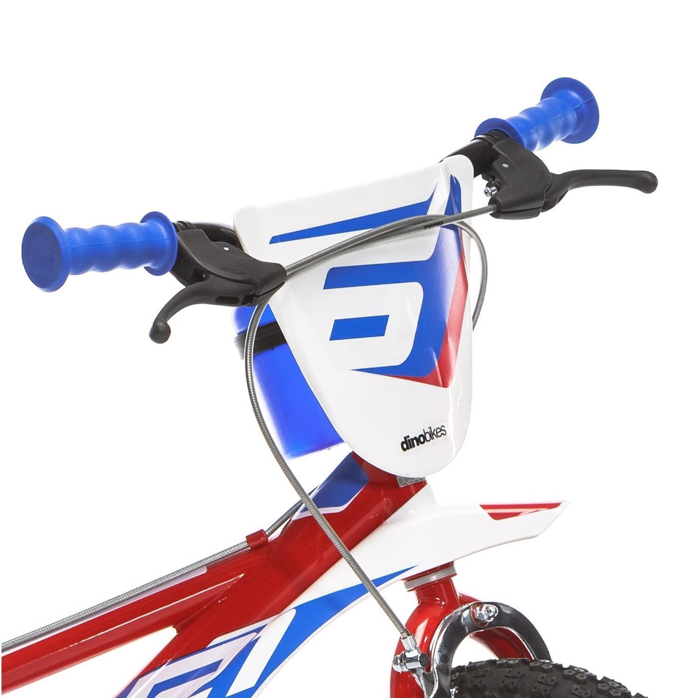 Dino Jongensfiets R1 16 Inch Rood/blauw