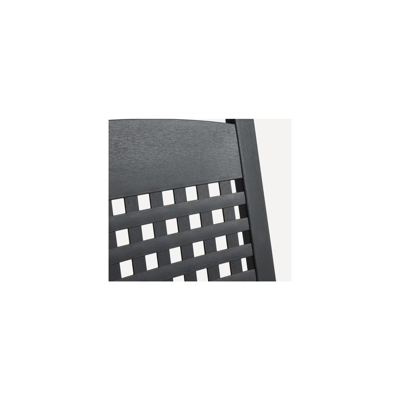 Grosfillex Palao standenstoel 2-stuks antraciet