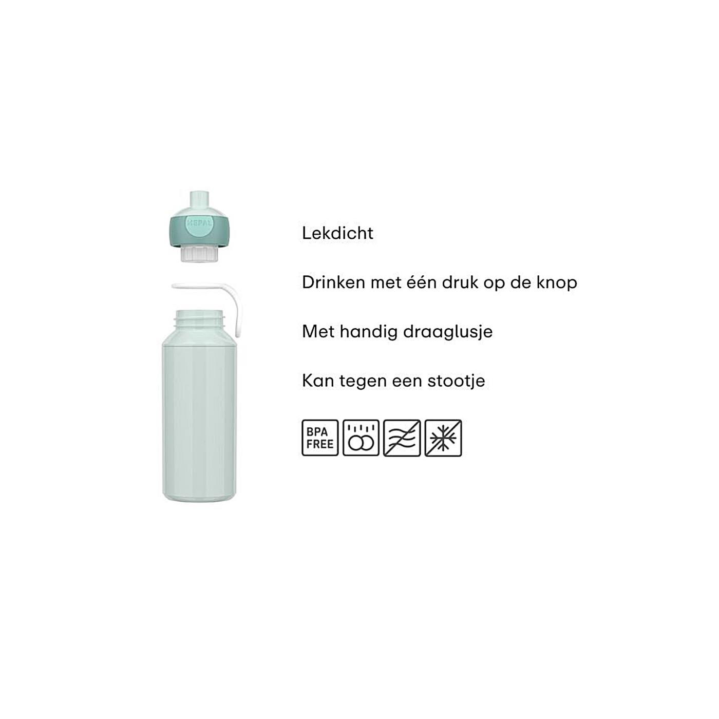 Mepal Food Fest drinkfles pop-up 400ml